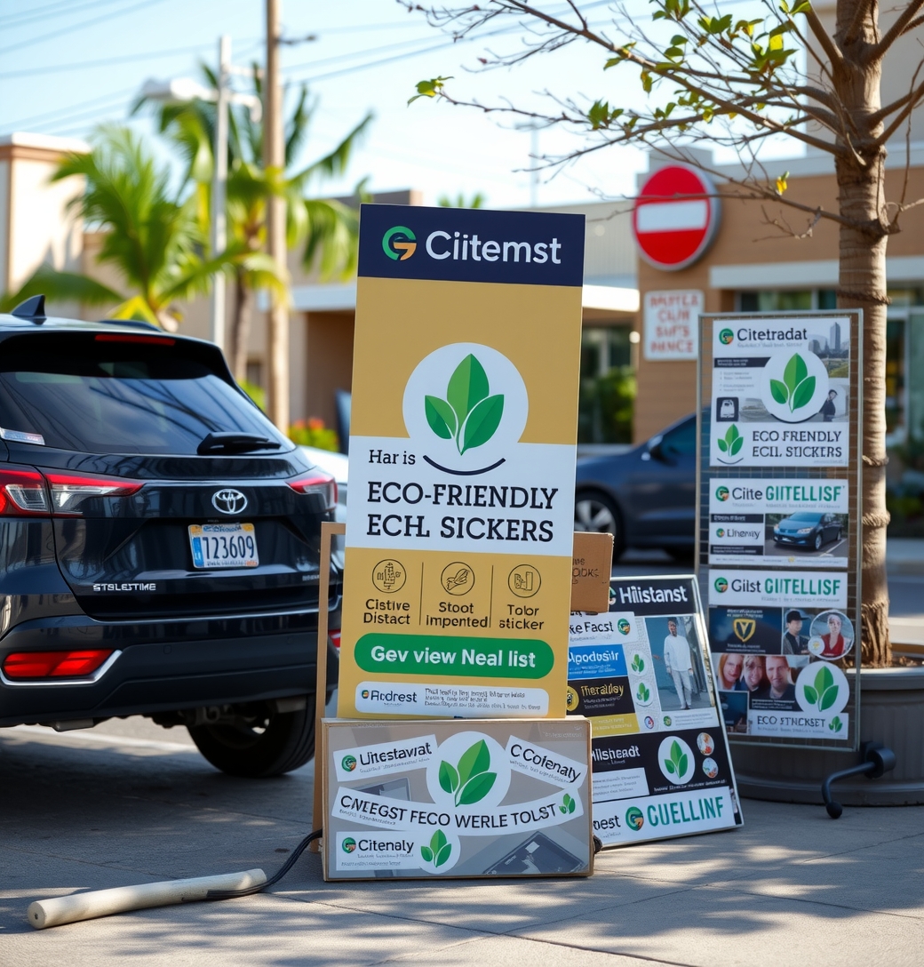 Evaluating the best Which Companies Offer Eco-friendly Bumper Stickers? environment