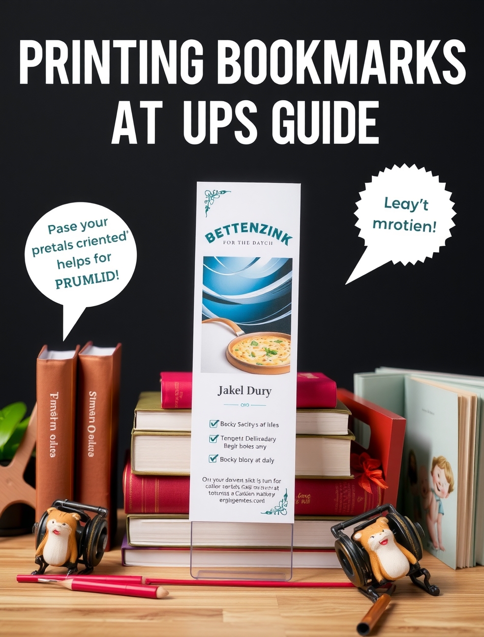 Evaluating the best Printing Bookmarks at Ups Guide environment