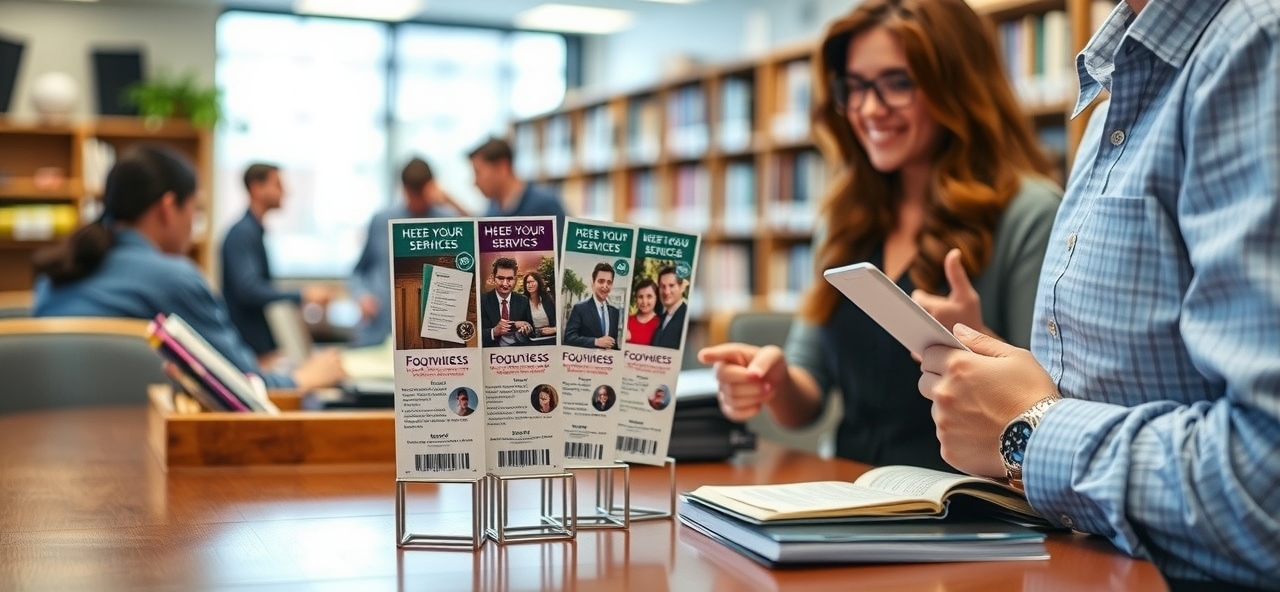 Printing Services Bookmarks