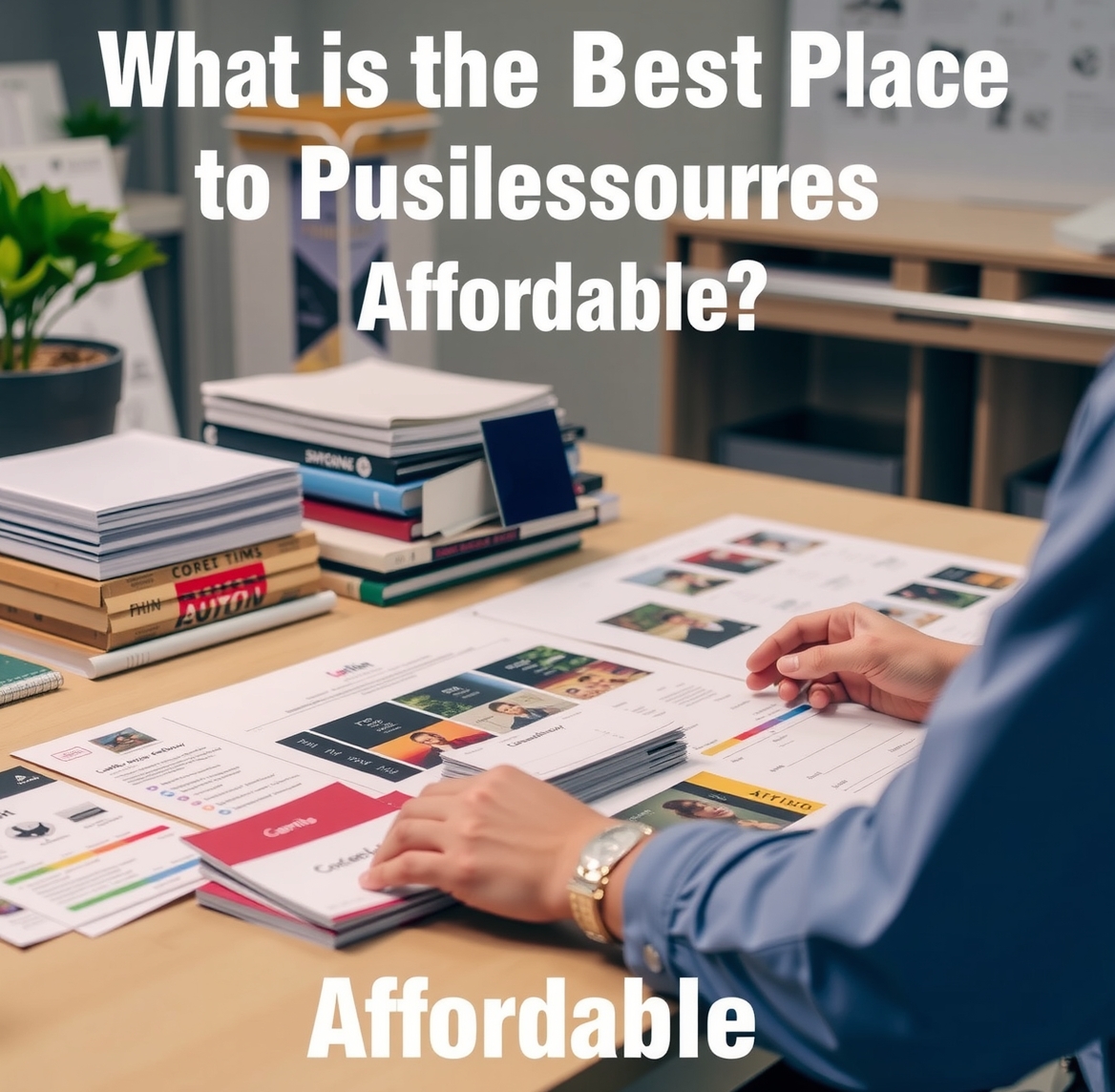 Preparation visual for What Is the Best Place to Print Business Cards Affordably in the Us