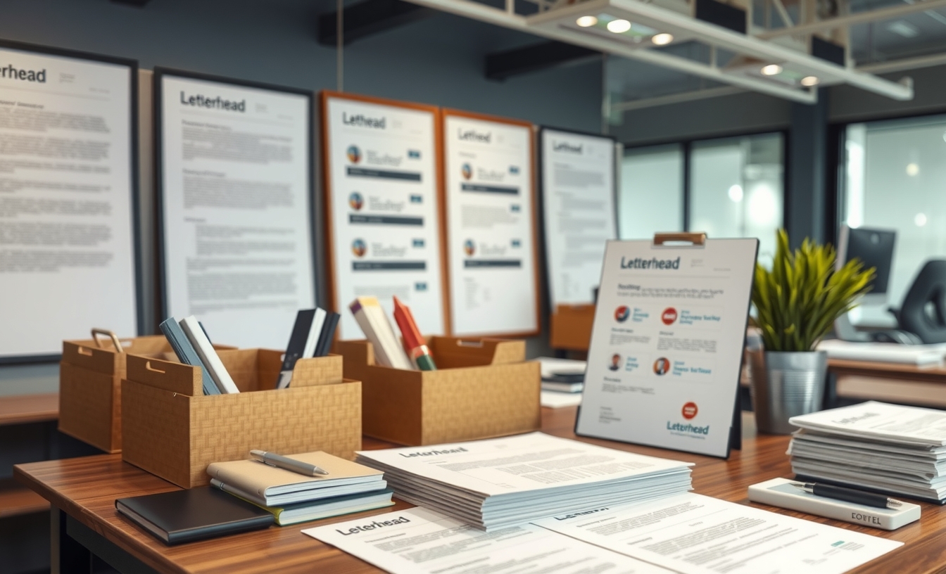 Letterhead for Printing Press Guide