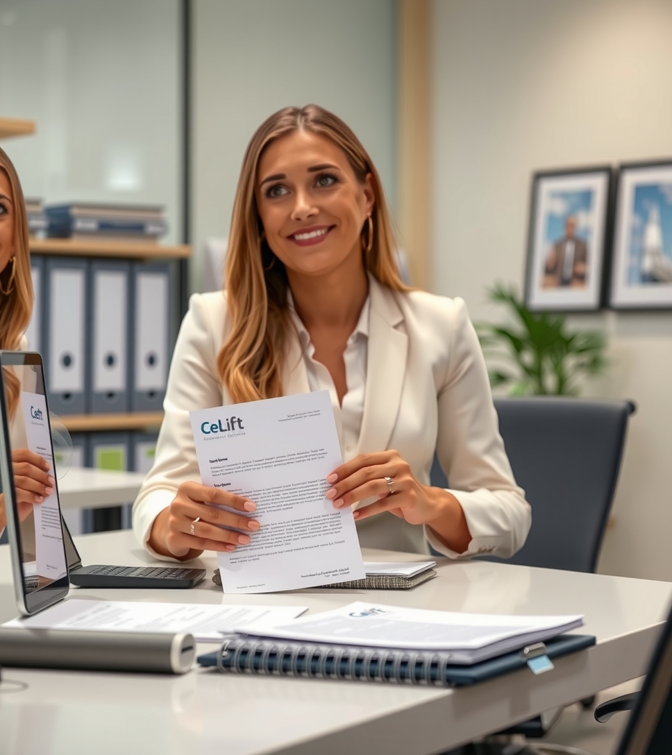 Preparation visual for Notice of Award Printing of Letterhead Guide