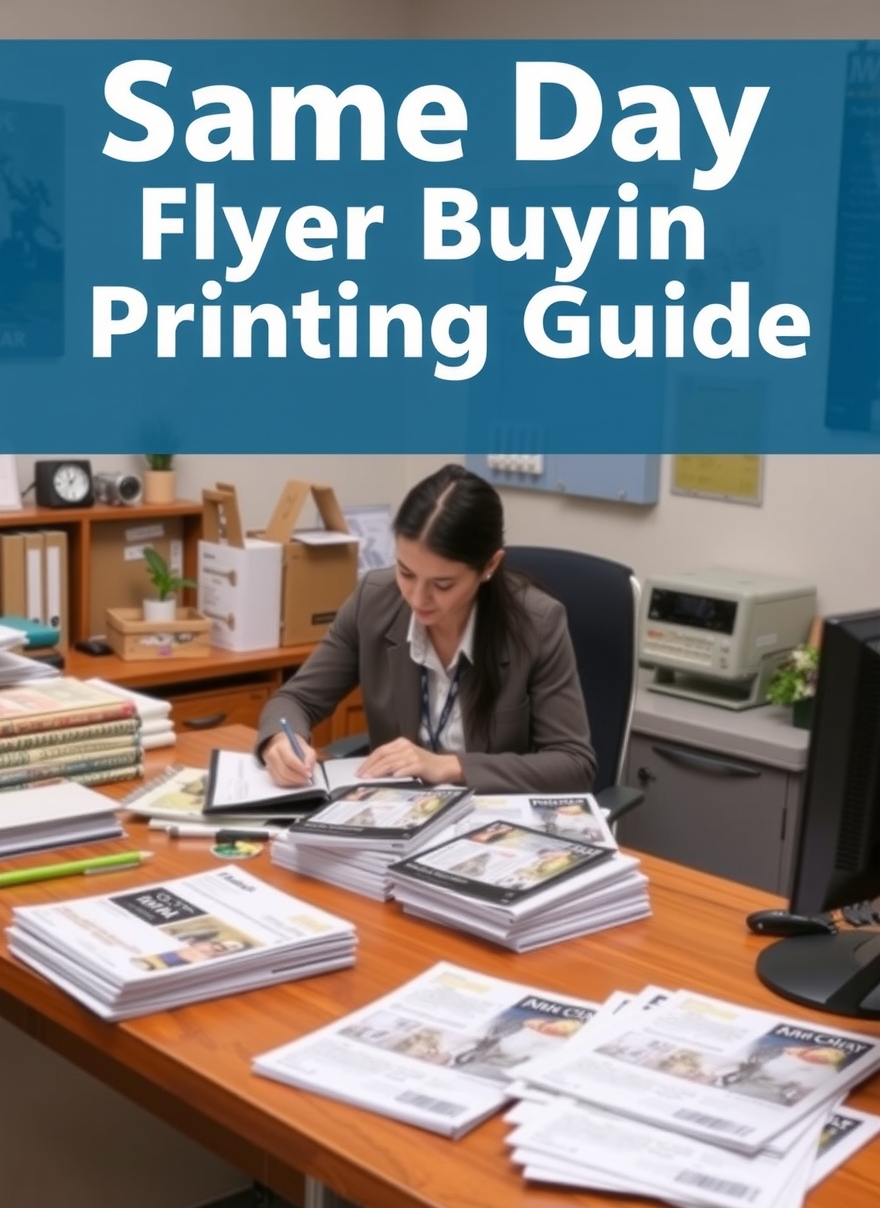 Same Day Flyer Printing Guide