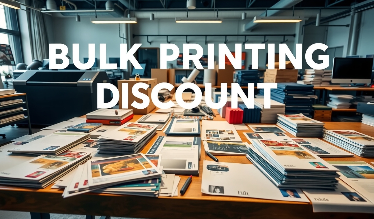 Checklist for Bulk Printing Discount