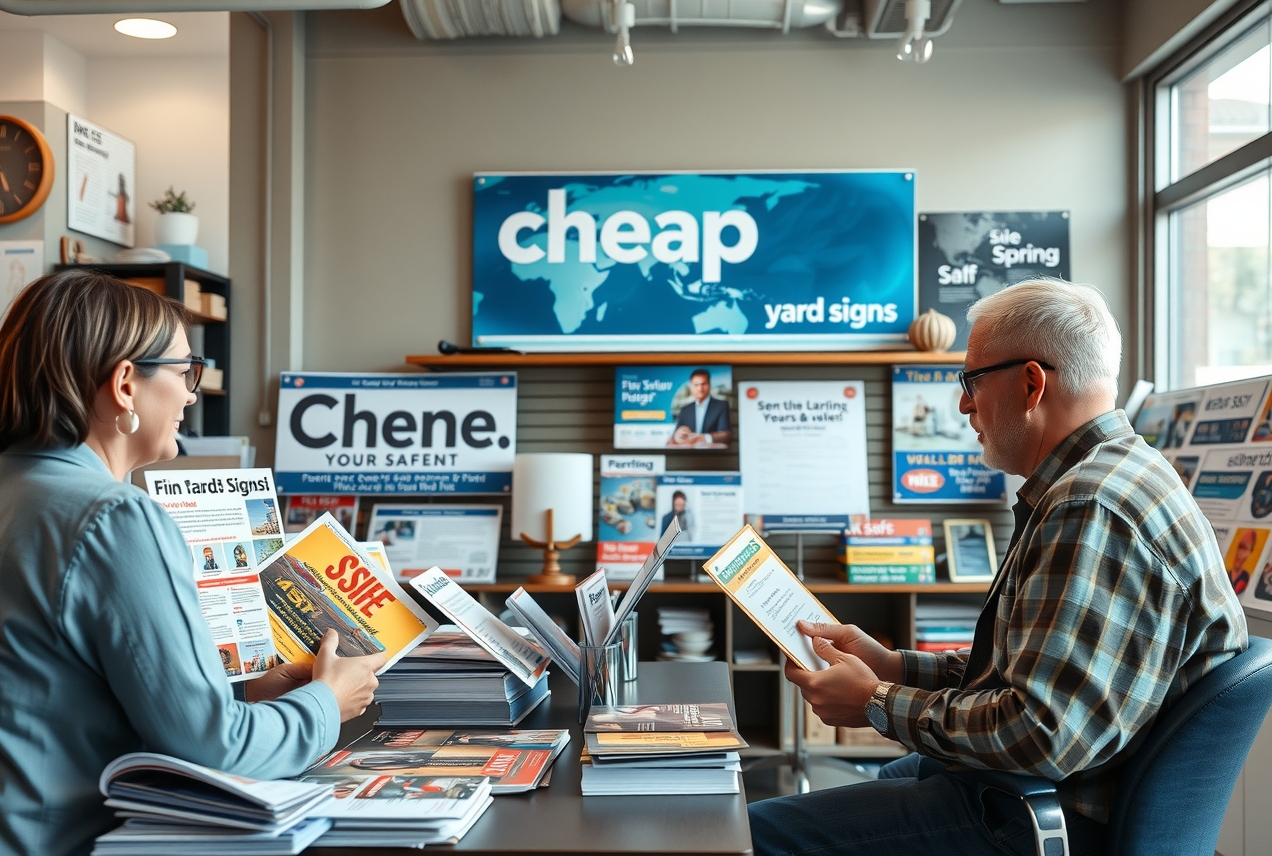 Evaluating the best Cheap Yard Signs environment