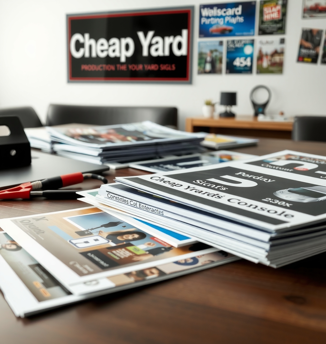 Quality check visual for Cheap Yard Signs