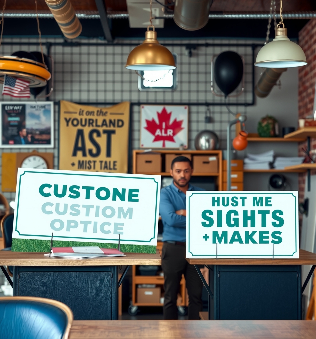 Quality check visual for How Much Do Custom Yard Signs Cost for a Small Business