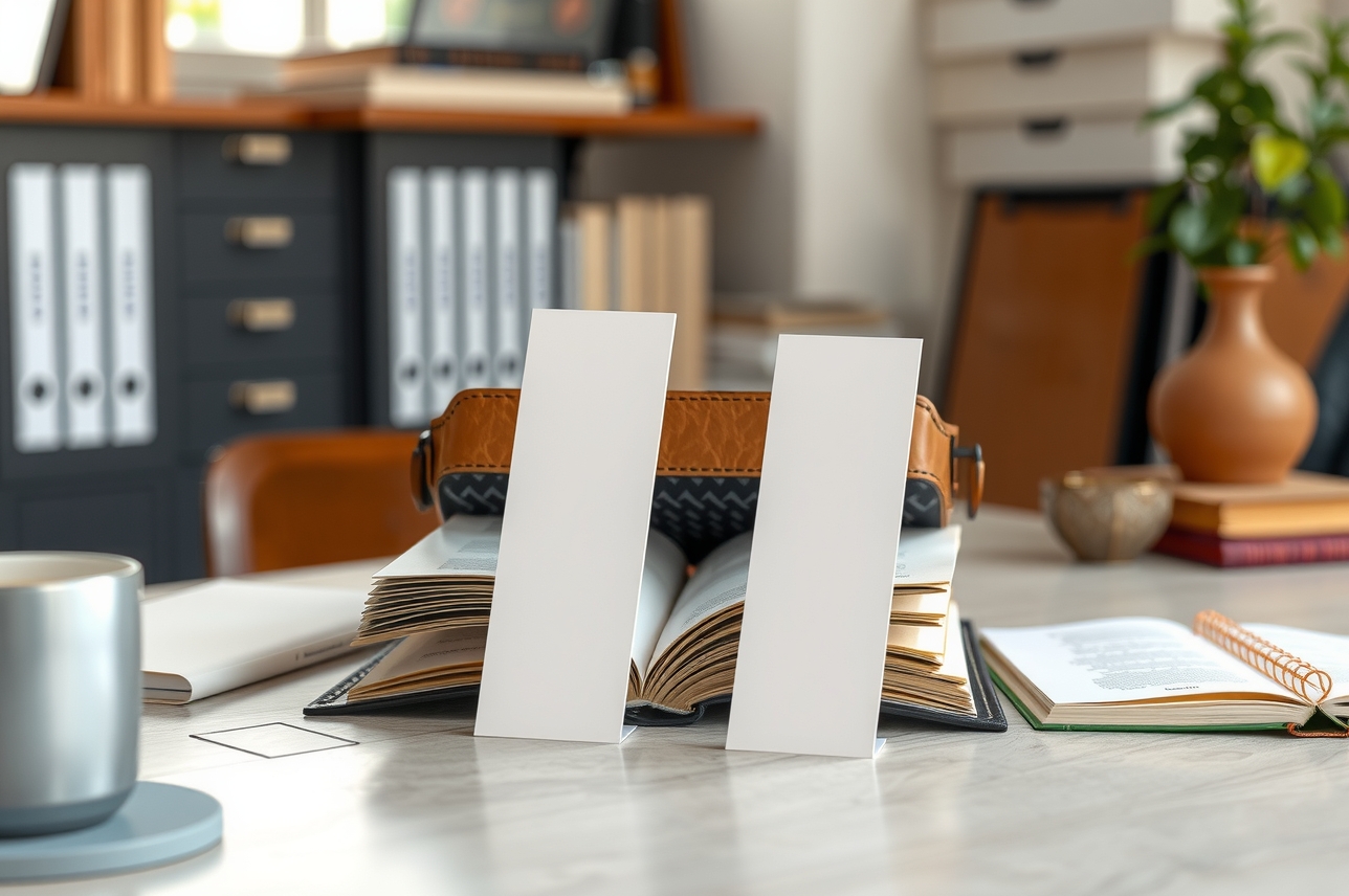 Checklist for Blank Cardstock Bookmarks for Printing