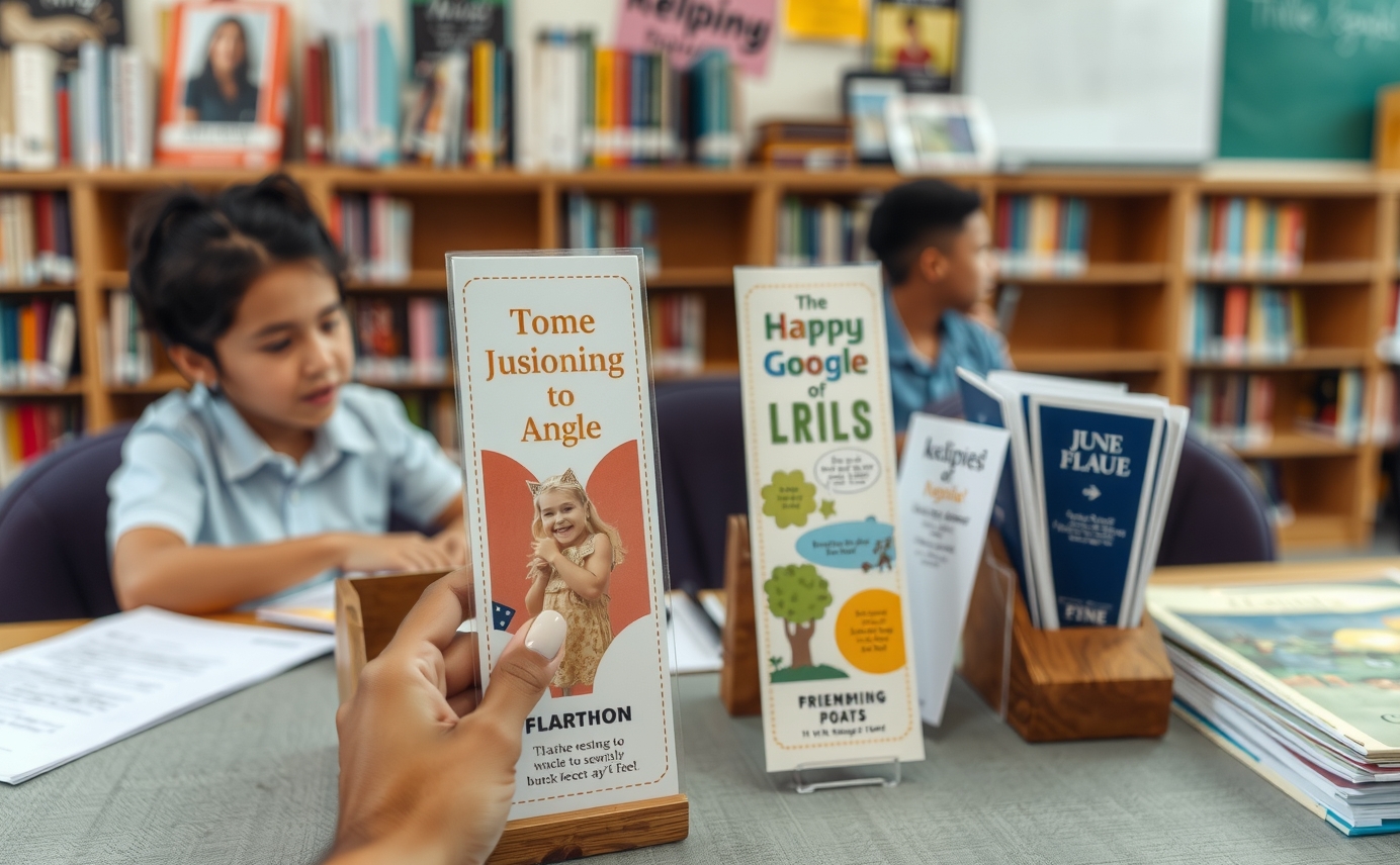 Designing and Printing Bookmarks hero image