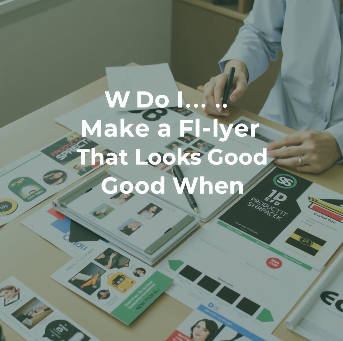Checklist for How Do I Make a Flyer That Looks Good When Printed