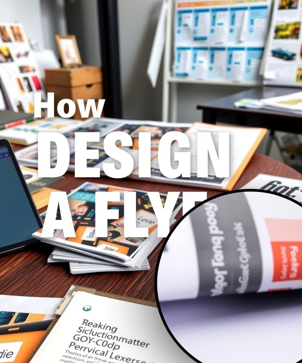 Quality check visual for How to Design a Flyer