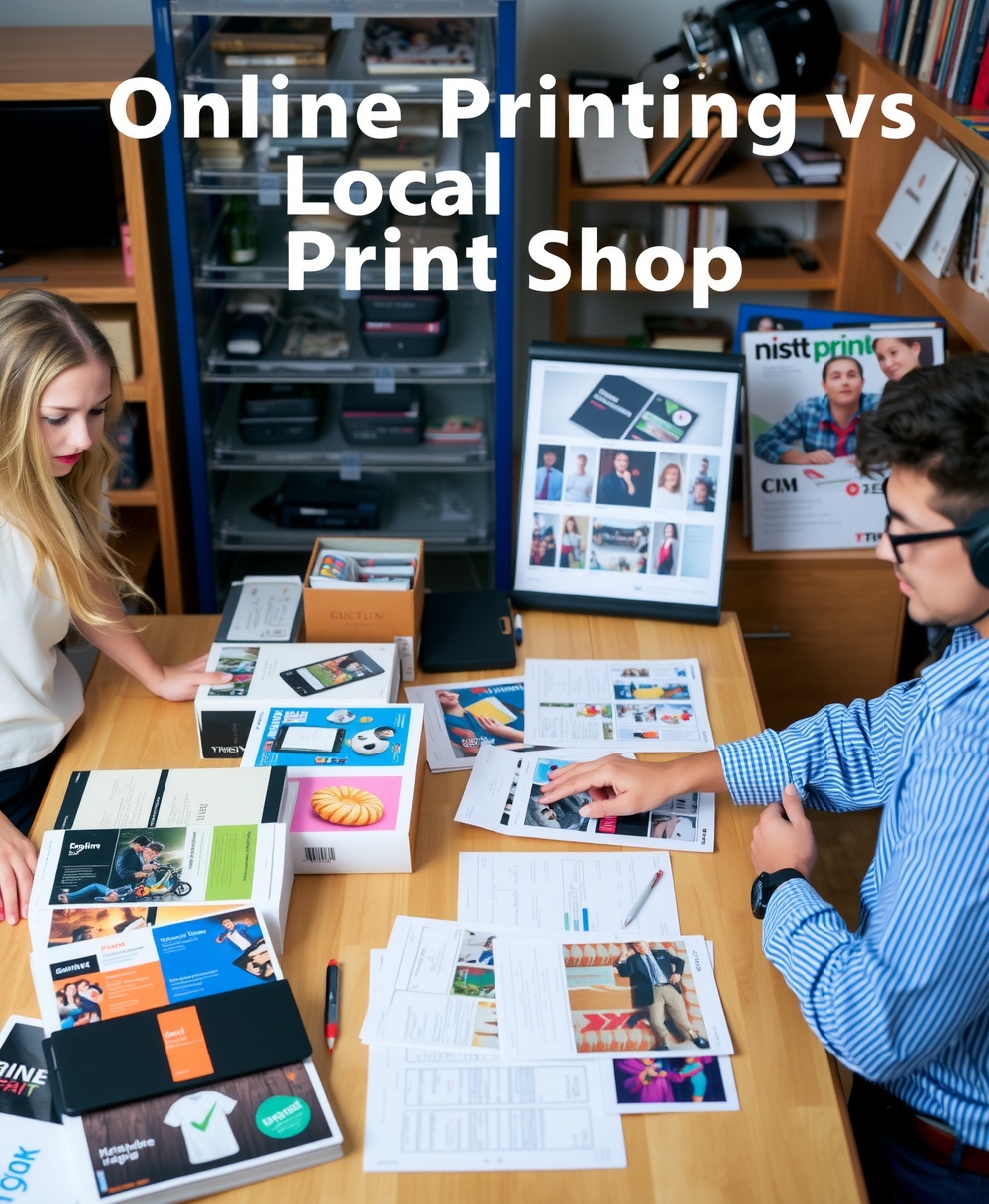 Checklist for Online Printing vs Local Print Shop