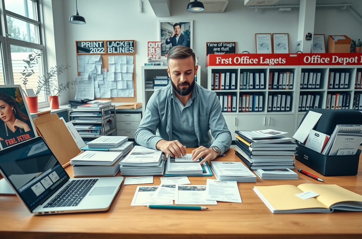 Online Printing vs Office Depot for Business Cards