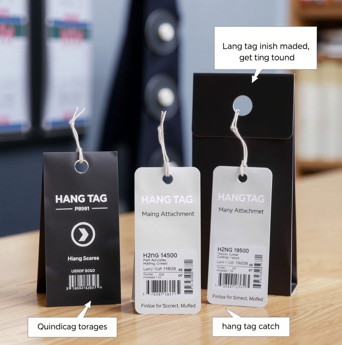 Quality check visual for Hang Tag Printing Paper