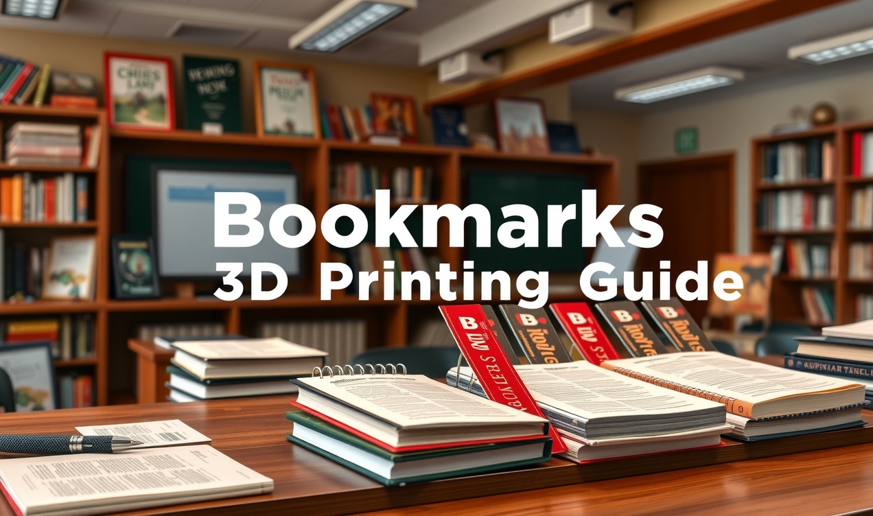 Bookmarks 3D Printing Guide