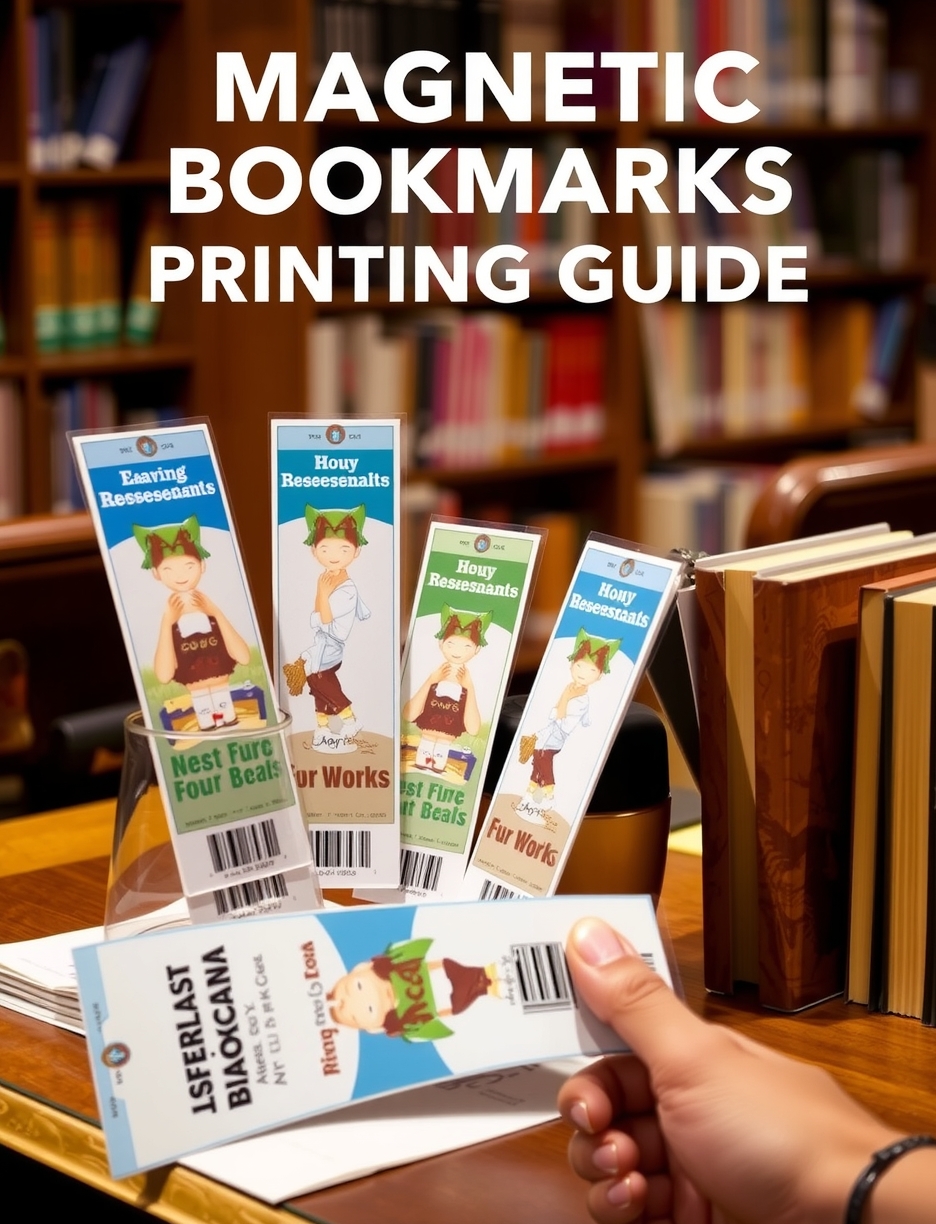 Magnetic Bookmarks Printing Guide