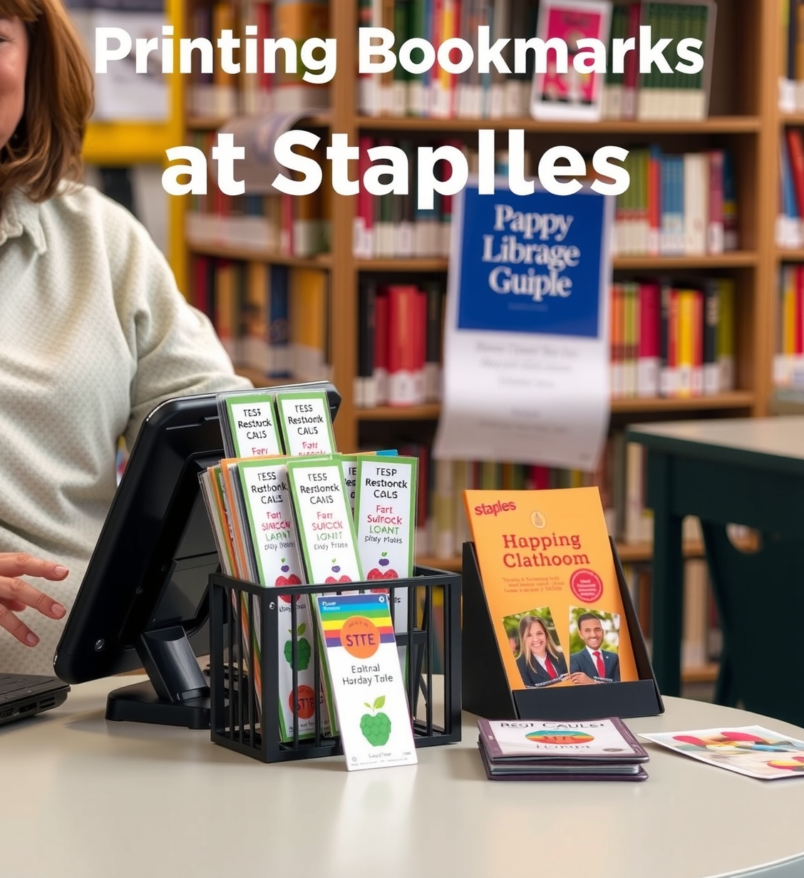 Printing Bookmarks at Staples Guide