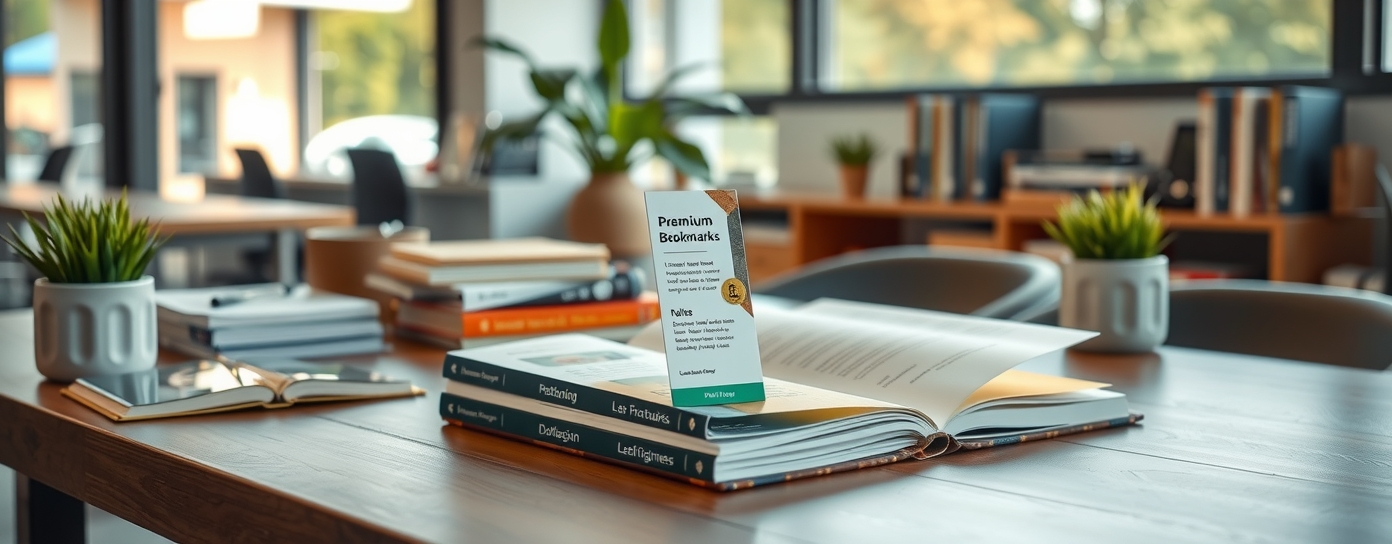 Quality check visual for Printing Bookmarks at Staples Guide