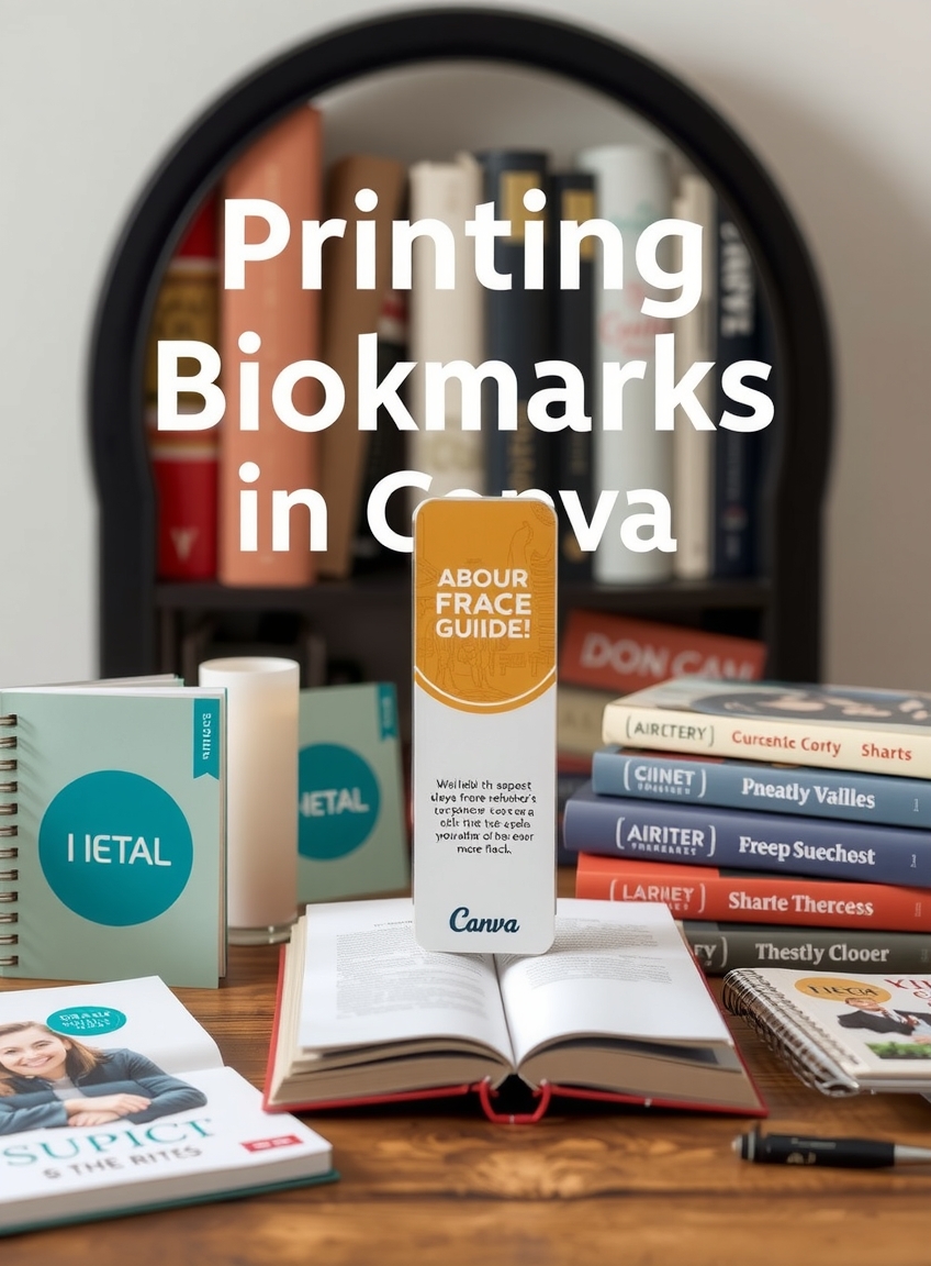 Checklist for Printing Bookmarks in Canva Guide