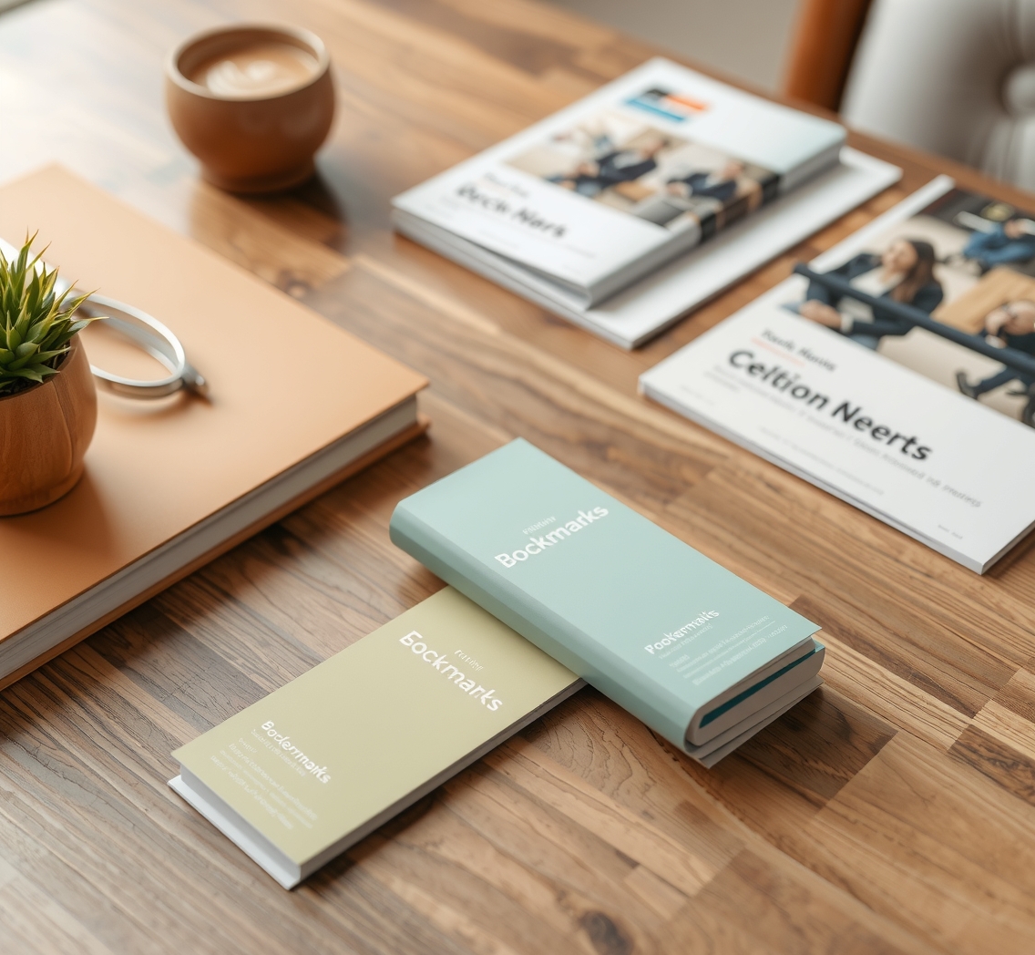 Preparation visual for Printing Bookmarks in Canva Guide