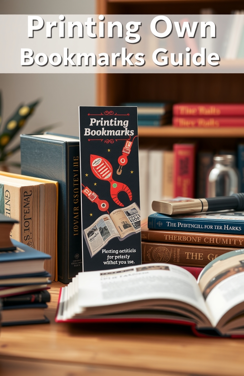 Checklist for Printing Own Bookmarks Guide