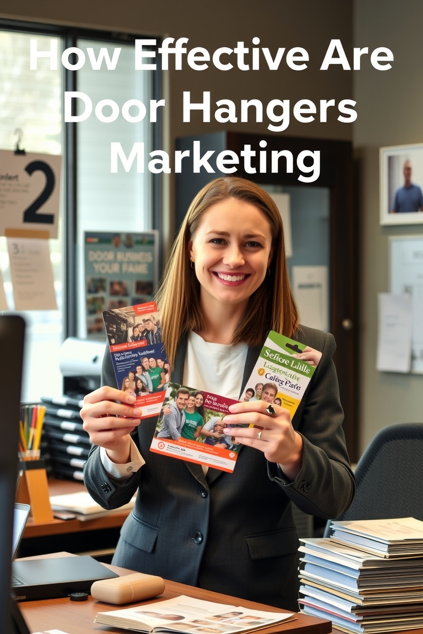 Quality check visual for How Effective Are Door Hangers for Local Business Marketing