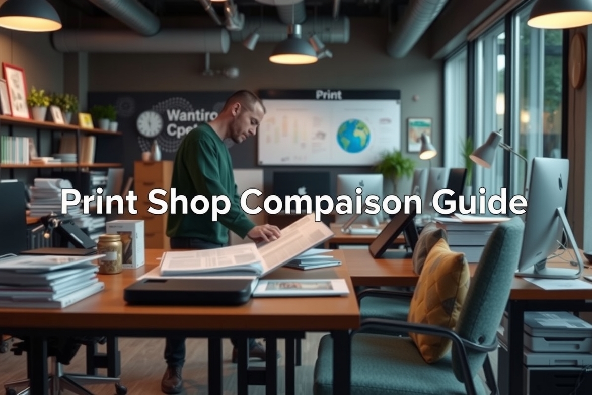 Checklist for Print Shop Comparison Guide