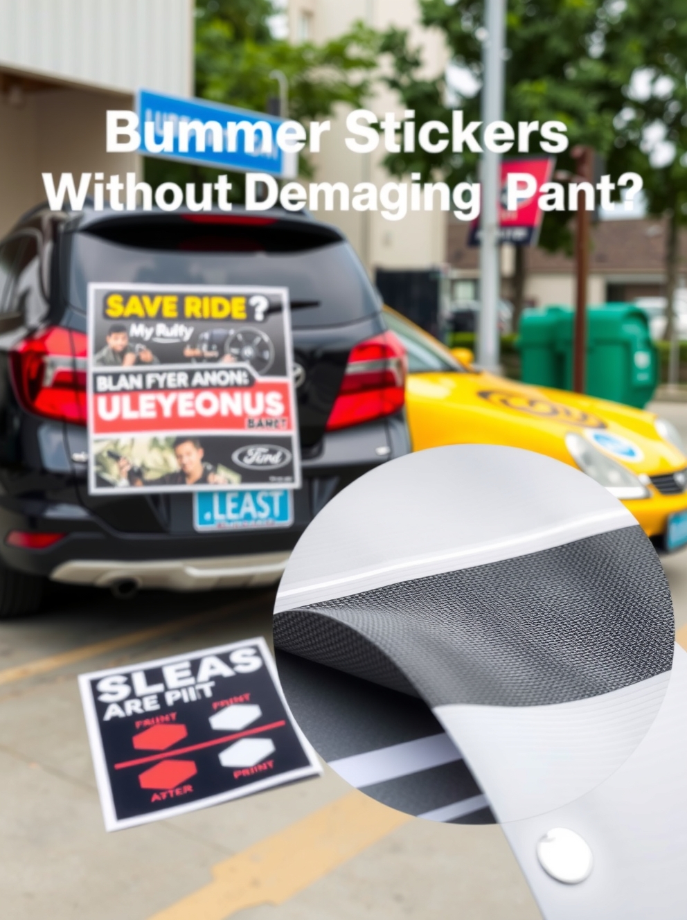Evaluating the best How to Remove Bumper Stickers Without Damaging Paint? environment