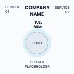 Square Style 08 Centric Circle