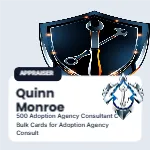 Cornerstone Photo Chip Adoption Agency Consultant 2x2 Square