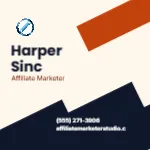 Angled Copper Strata Affiliate Marketer 2x2 Square