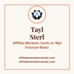 Ivory Crest Luxury Affiliate Marketer 2x2 Square