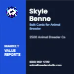 Metro Valuation Navy Animal Breeder 2x2 Square