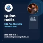 Blueprint Grid Authority Axe Throwing Venue Manager 2x2 Square