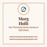 Ivory Crest Luxury Axe Throwing Venue Manager 2x2 Square