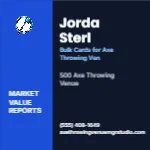 Metro Valuation Navy Axe Throwing Venue Manager 2x2 Square