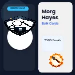 Editorial Slate Portrait Bookkeeper 2x2 Square