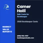 Metro Valuation Navy Bookkeeper 2x2 Square