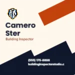 Angled Copper Strata Building Inspector 2x2 Square