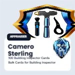 Cornerstone Photo Chip Building Inspector 2x2 Square