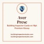 Ivory Crest Luxury Building Inspector 2x2 Square