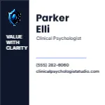 Equity Column Minimal Clinical Psychologist 2x2 Square