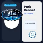 Editorial Slate Portrait Commercial Real Estate Agent 2x2 Square