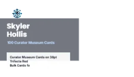 Skyline Band Modern Curator Museum 2x2 Square