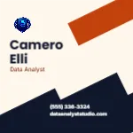 Angled Copper Strata Data Analyst 2x2 Square