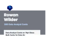 Skyline Band Modern Data Analyst 2x2 Square