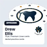 Cornerstone Photo Chip Dentist 2x2 Square