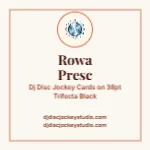 Ivory Crest Luxury Dj Disc Jockey 2x2 Square