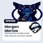 Cornerstone Photo Chip Dog Show Handler 2x2 Square