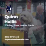 Glassline Property Focus Dog Show Handler 2x2 Square